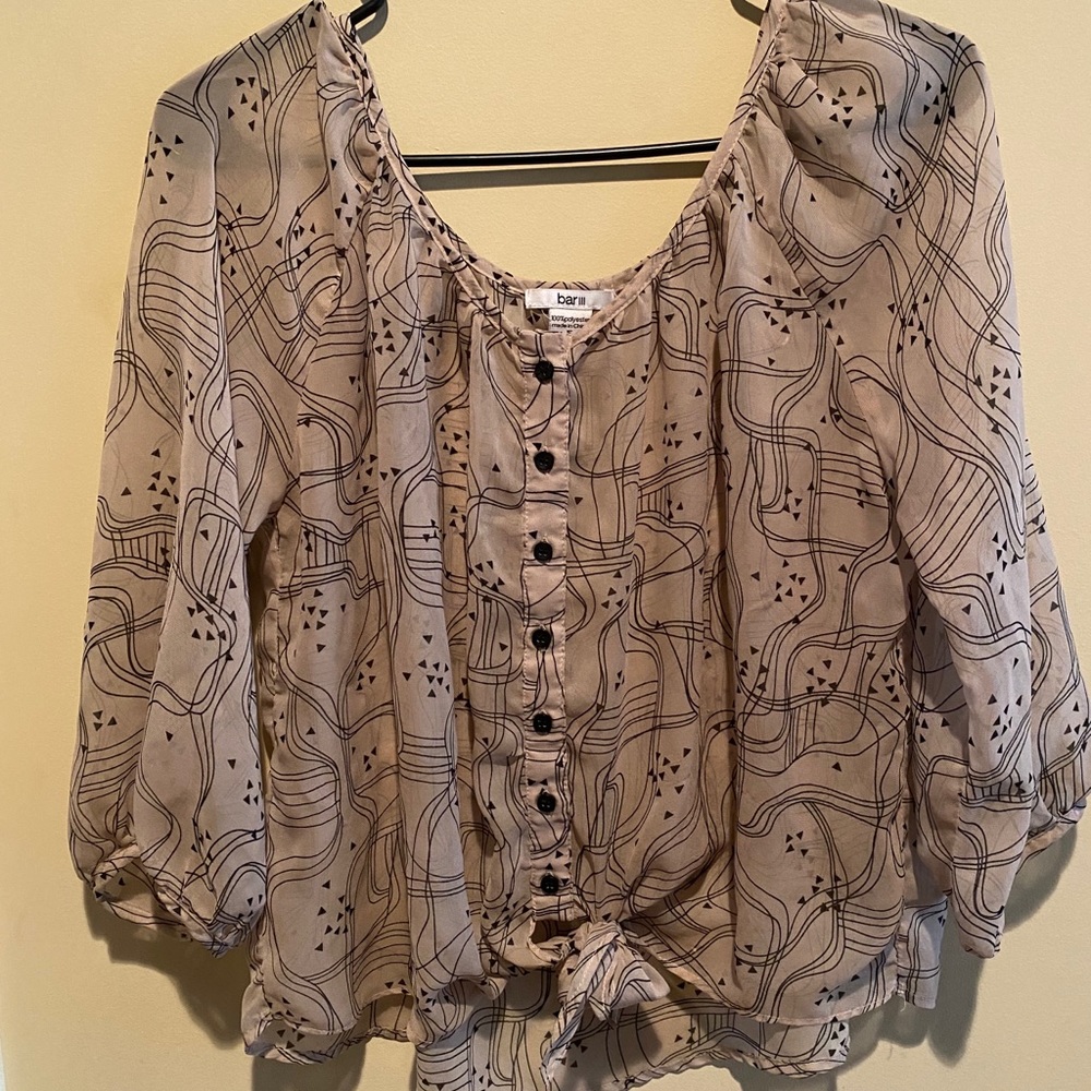 Bar III Blouse